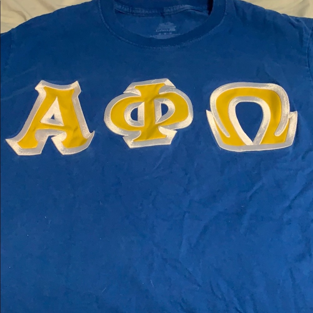 Alpha Phi Omega Greek t shirt